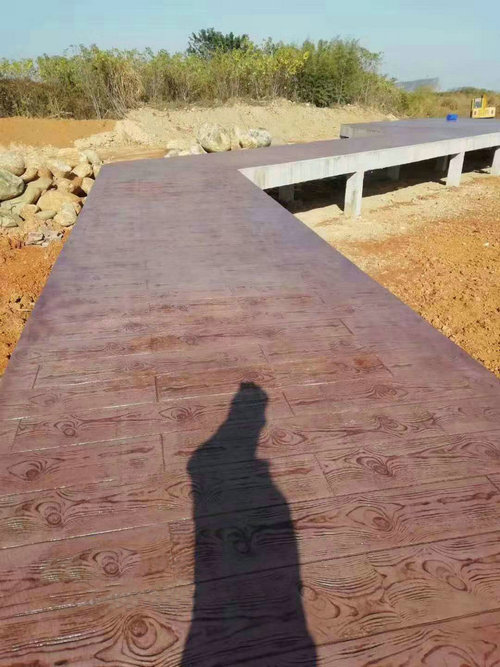 水泥路面压纹